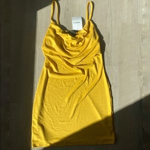 Yellow/Mustard Mini Dress